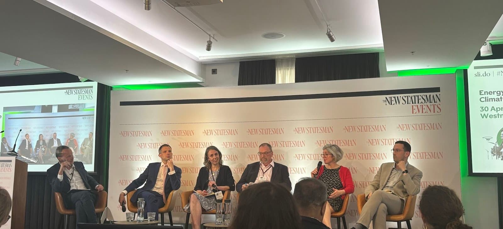 Our Director of Policy Ben Speaking at the New Statesman Energy and Climate Conference