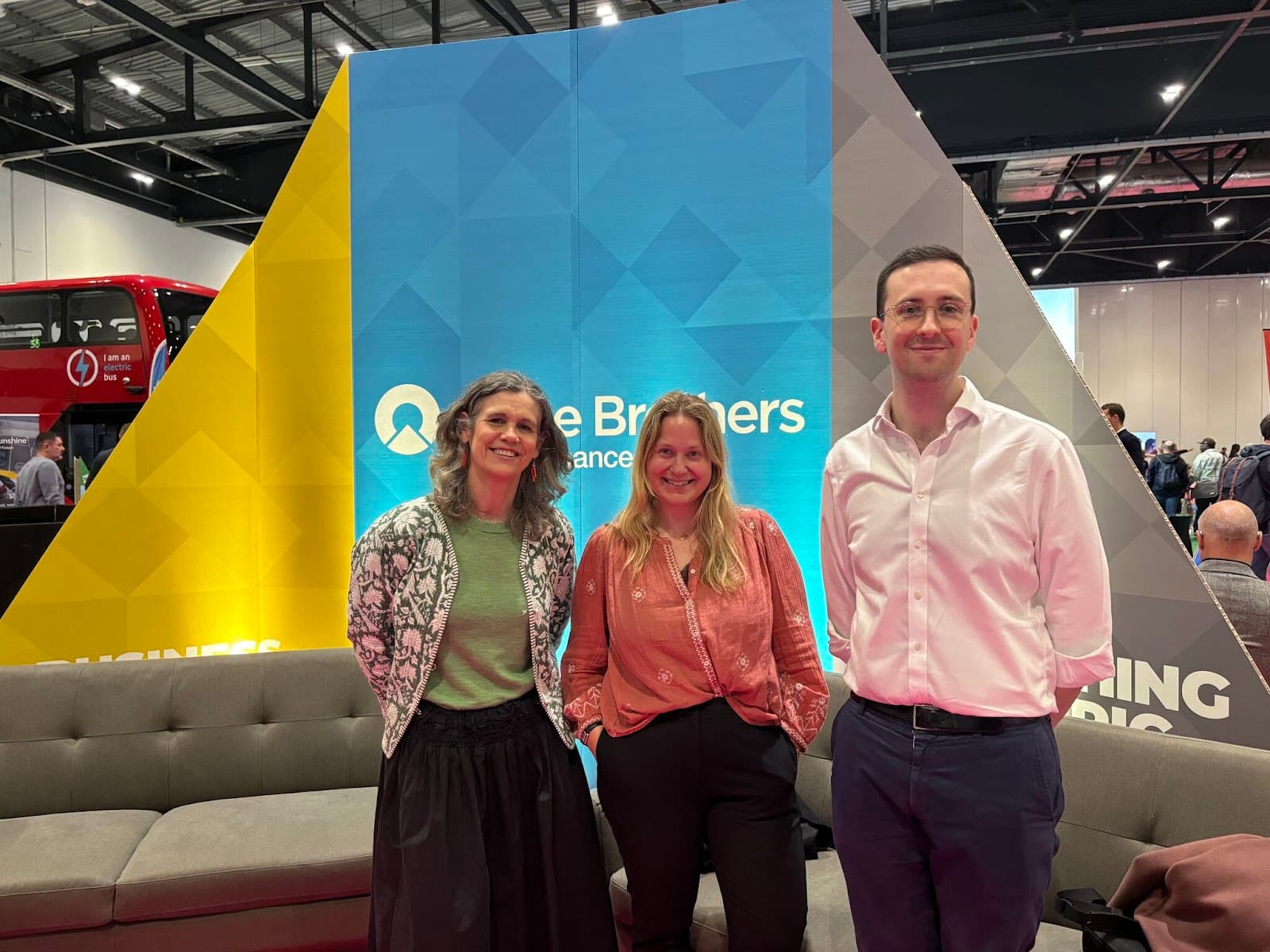 EB hosting an event at the Everything Electric conference