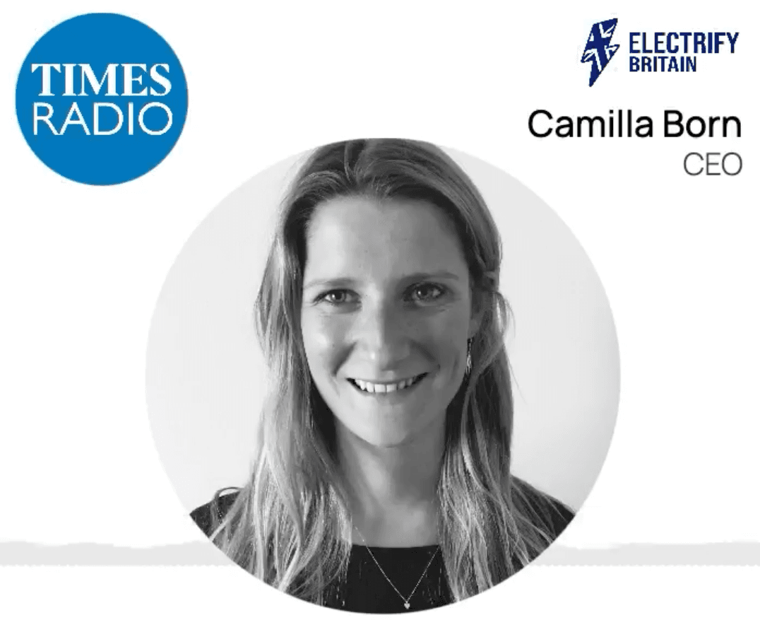 Our CEO Camilla on Times Radio